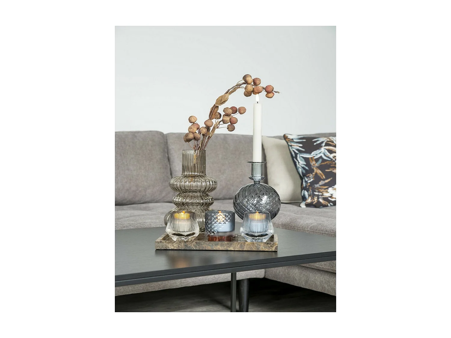 Dienblad Memory, Bruin, 15x27x2 cm, EPIKASA