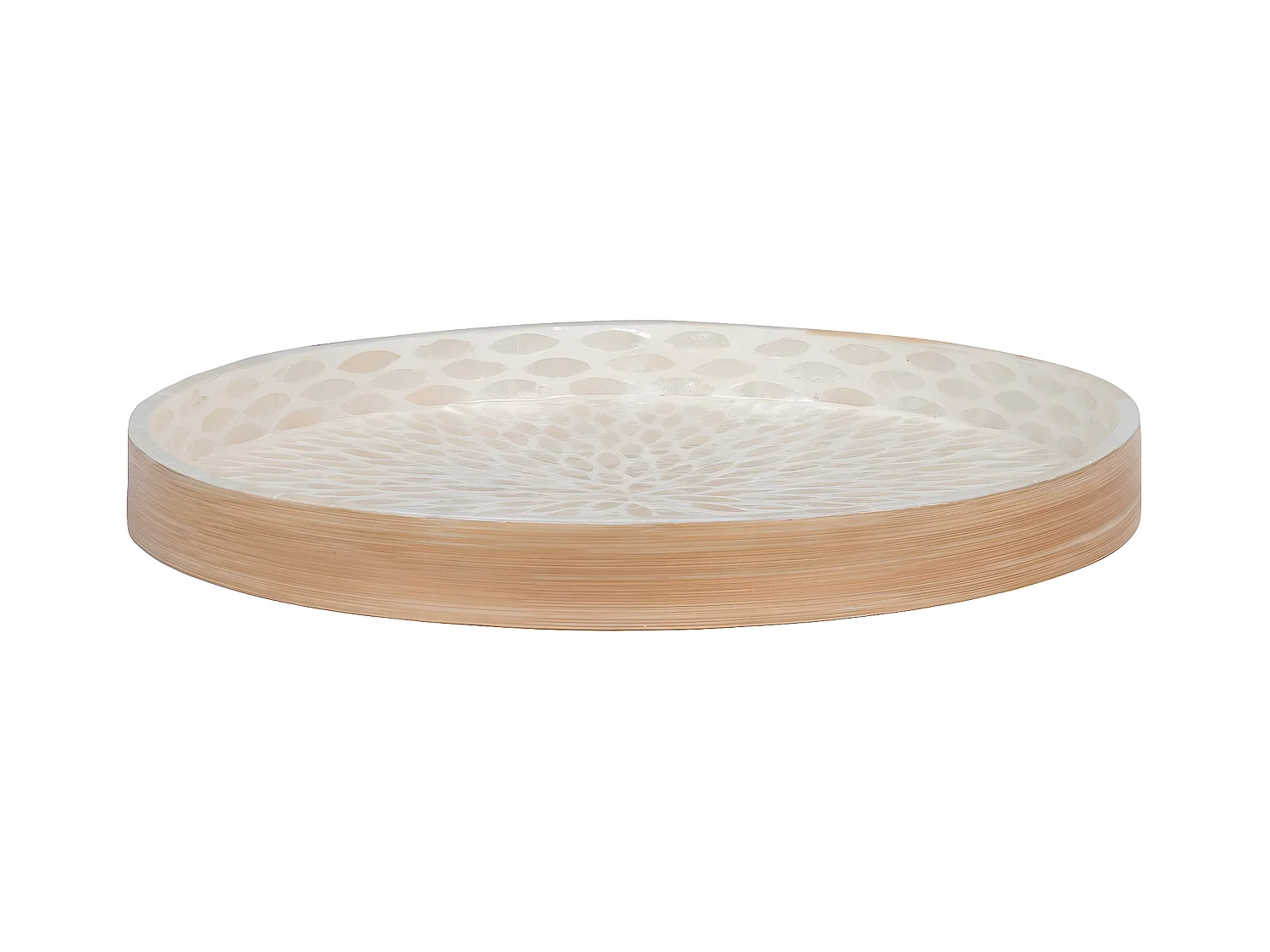 Plateau Tray, Beige, 40x40x3,5 cm, EPIKASA