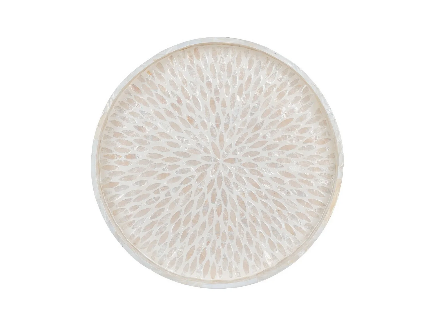 Dienblad Tray, Beige, 40x40x3,5 cm, EPIKASA