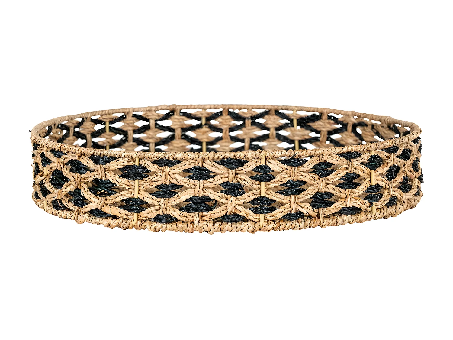 Dienblad Nerja, Bruin, 38x38x7 cm, EPIKASA