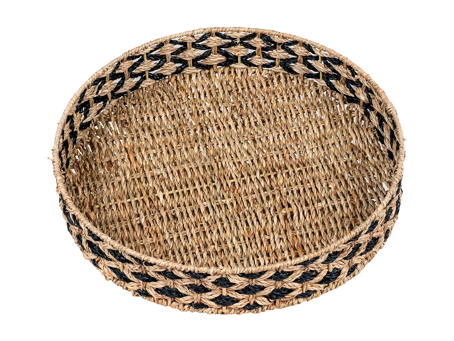 Plateau Nerja, Marron, 38x38x7 cm, Seven Design