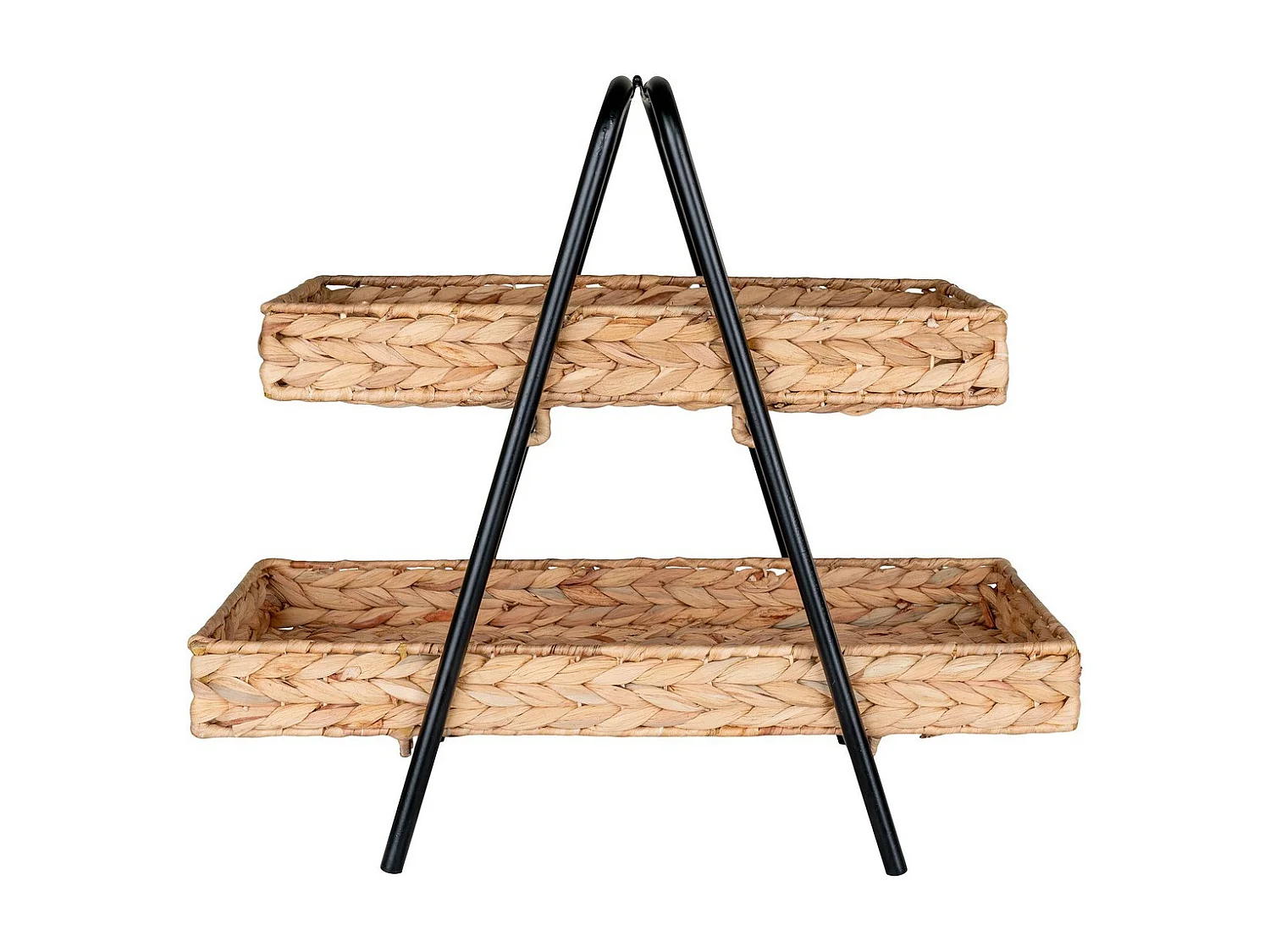 Plateau Alfaro, Marron, 23x42x43,5 cm, Seven Design