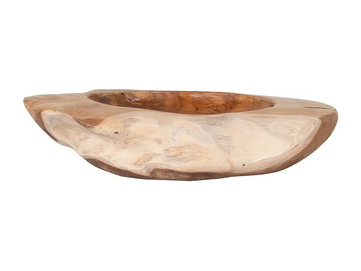 Plateau Rio, Marron, 40x40x12 cm, Seven Design