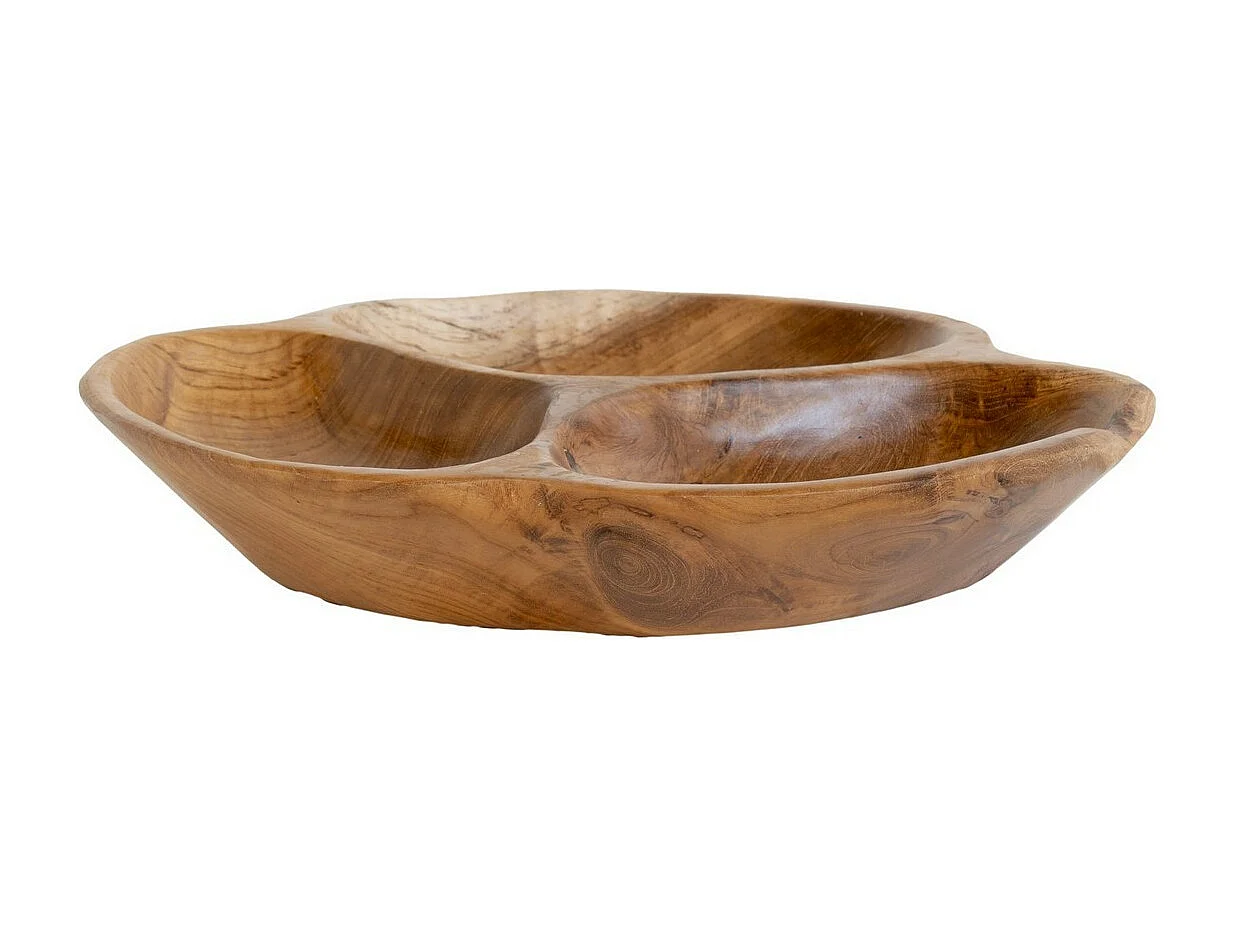 Dienblad Nola, Bruin, 30x30x5 cm, Seven Design