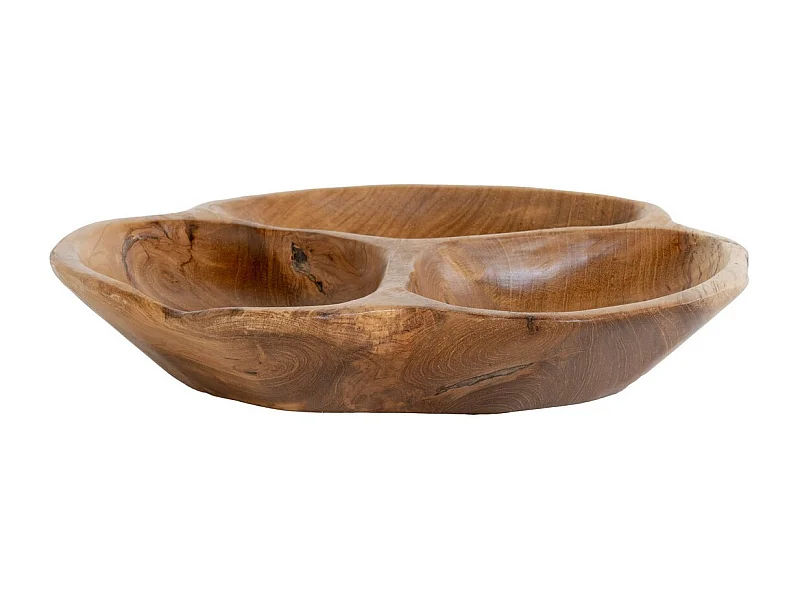 Plateau Nola, Marron, 30x30x5 cm, Seven Design