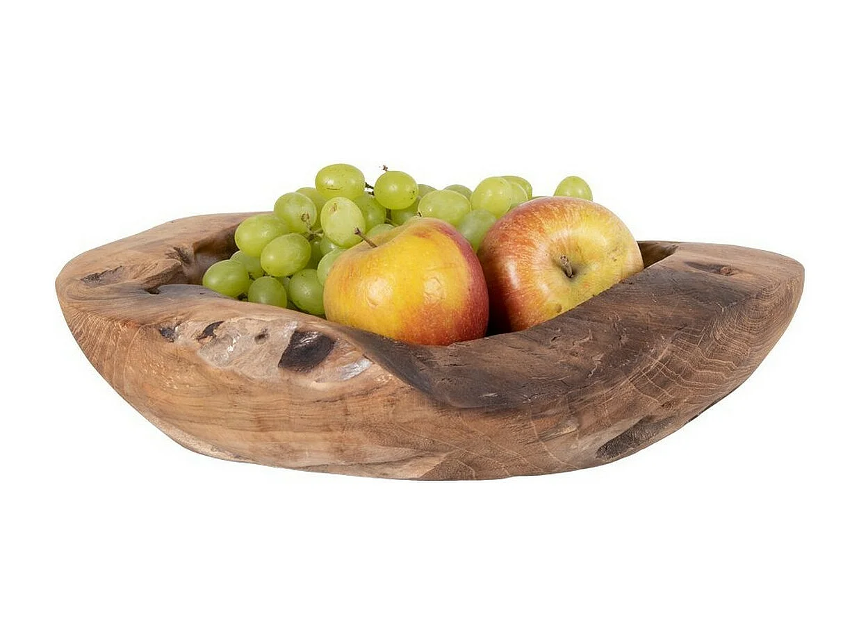 Vassoio Rio, Marrone, 30x30x10 cm, Seven Design