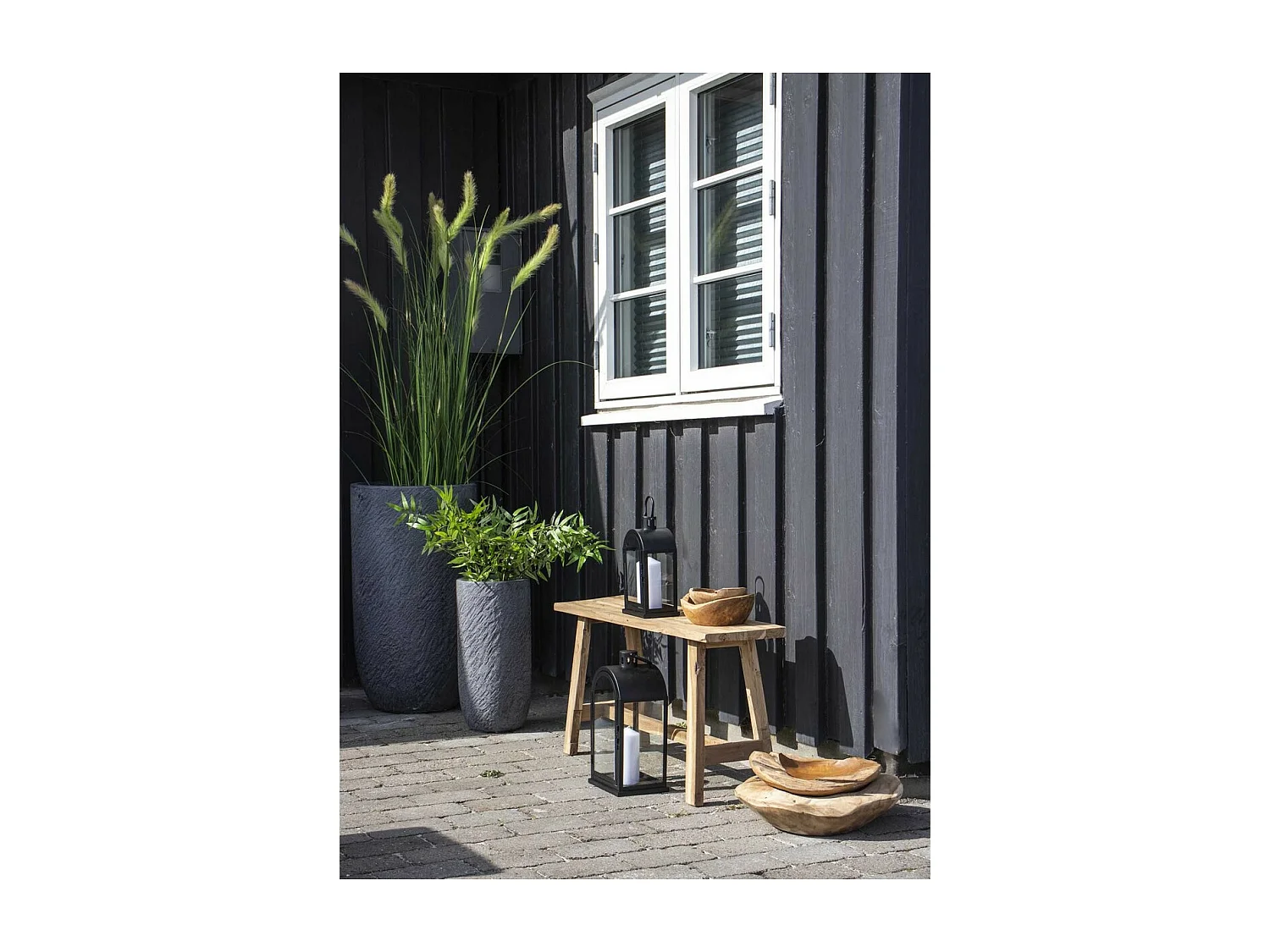 Vassoio Rio, Marrone, 30x30x10 cm, Seven Design