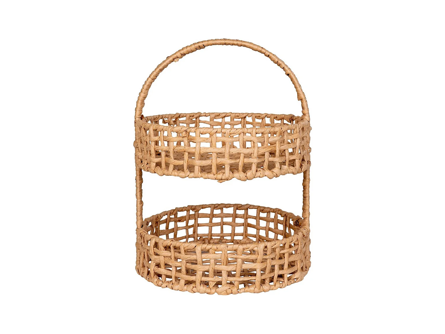 Plateau Anadia, Marron, 29x29x39 cm, EPIKASA