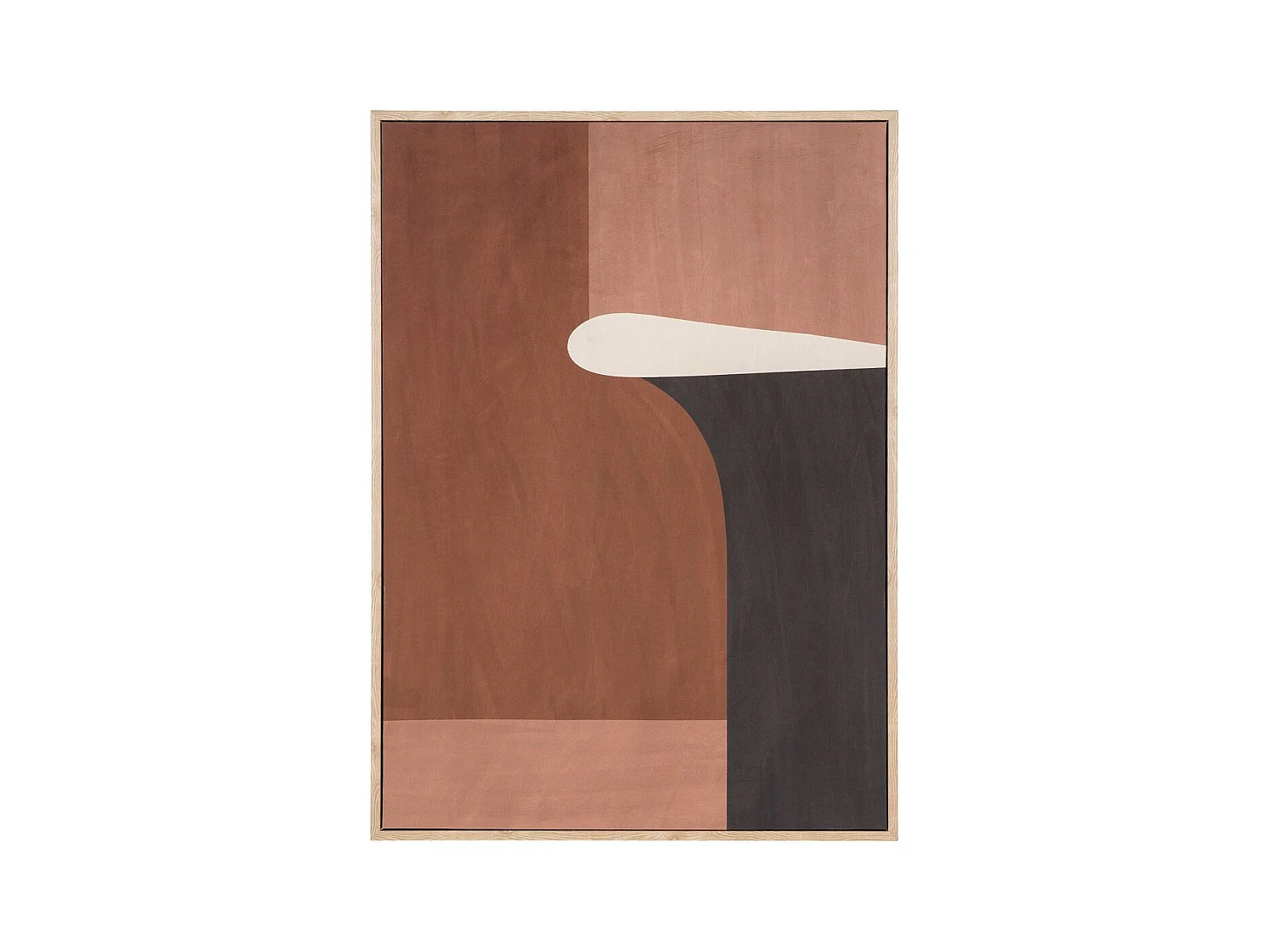 Impression sur Toile avec Cadre Cape, Marron, 2,5x50x70 cm, Epikasa