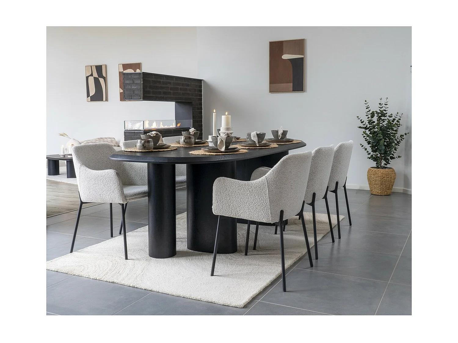 Impression sur Toile avec Cadre Cape, Marron, 2,5x50x70 cm, Seven Design