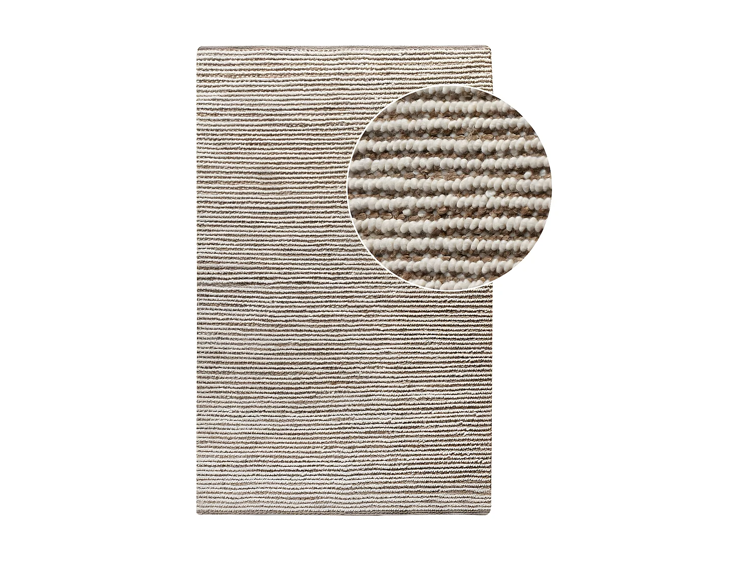 Rechthoekig Tapijt Avadi, Bruin, 230x160x1 cm, EPIKASA