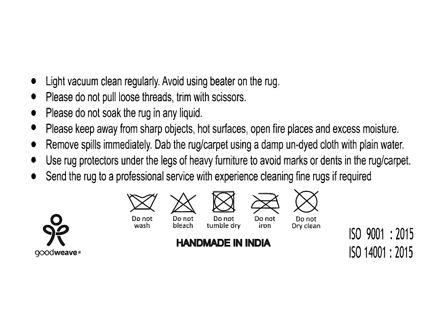 Rechthoekig Tapijt Avadi, Bruin, 230x160x1 cm, EPIKASA