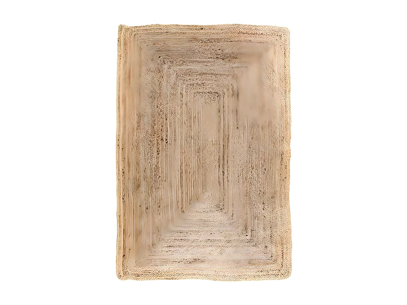 Tappeto Rettangolare Bombay, Marrone, 90x60x1 cm, EPIKASA