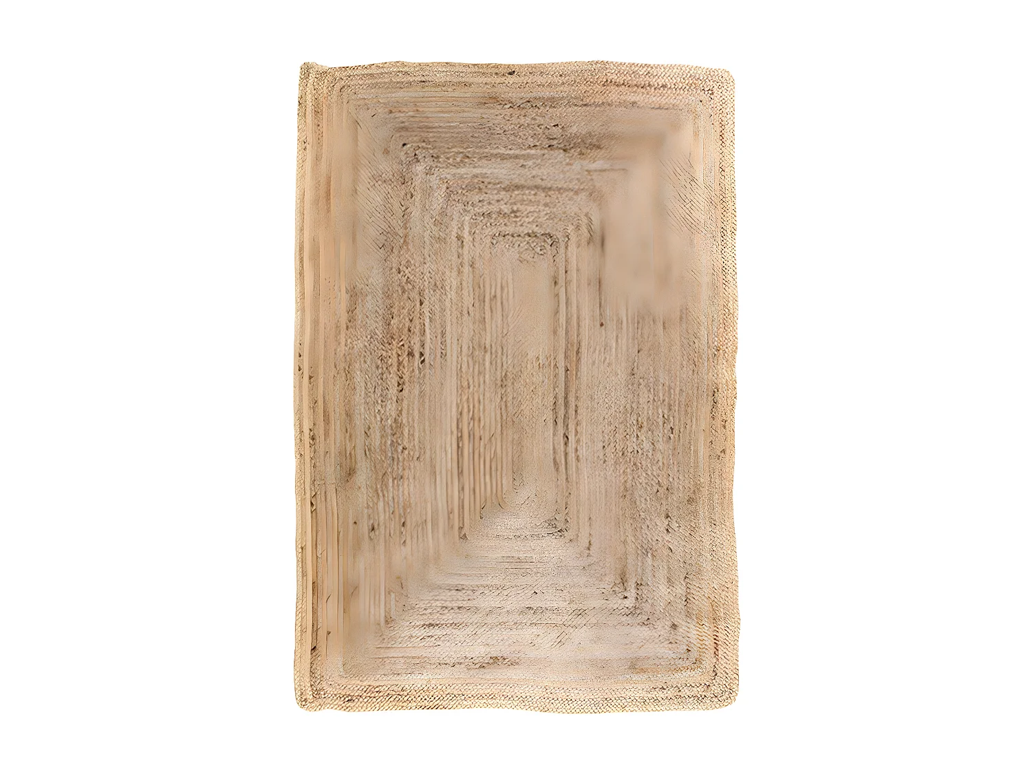 Tappeto Rettangolare Bombay, Marrone, 90x60x1 cm, EPIKASA