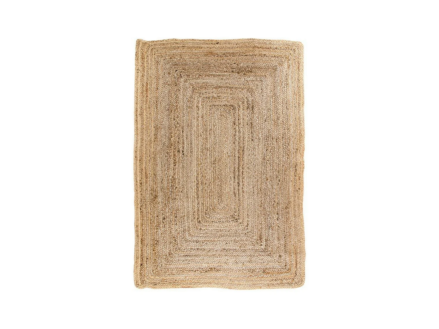 Tapis de Salon Rectangulaire Bombay, Marron, 180x120x1 cm, EPIKASA