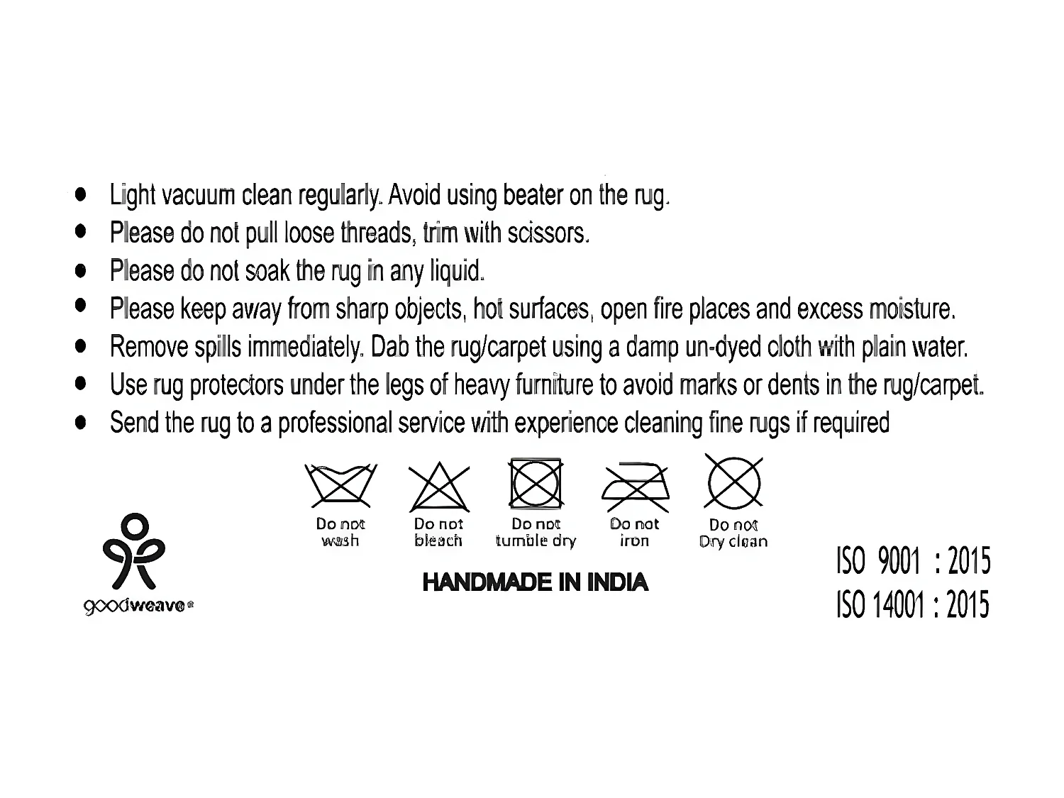 Rechthoekig Tapijt Dehli, Beige, 230x160x1 cm, Seven Design