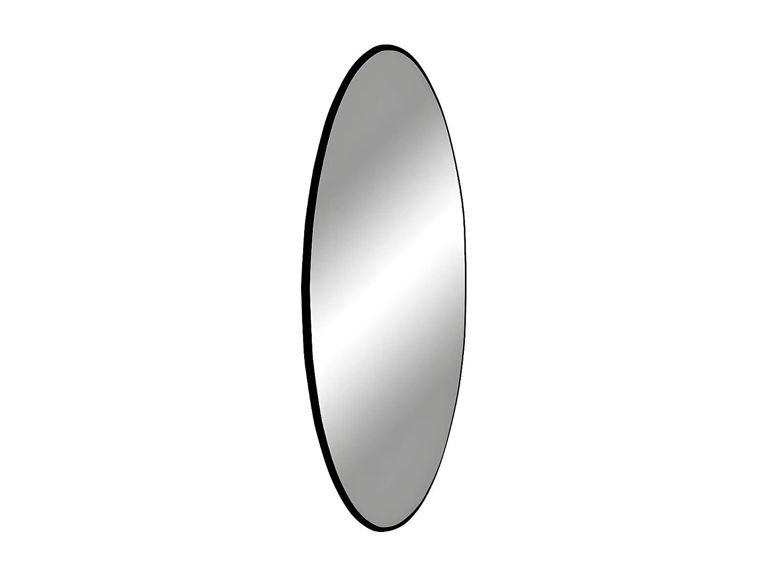 Ingelijste Spiegel Jersey 1, Zilver, 40x40x0,5 cm, Seven Design