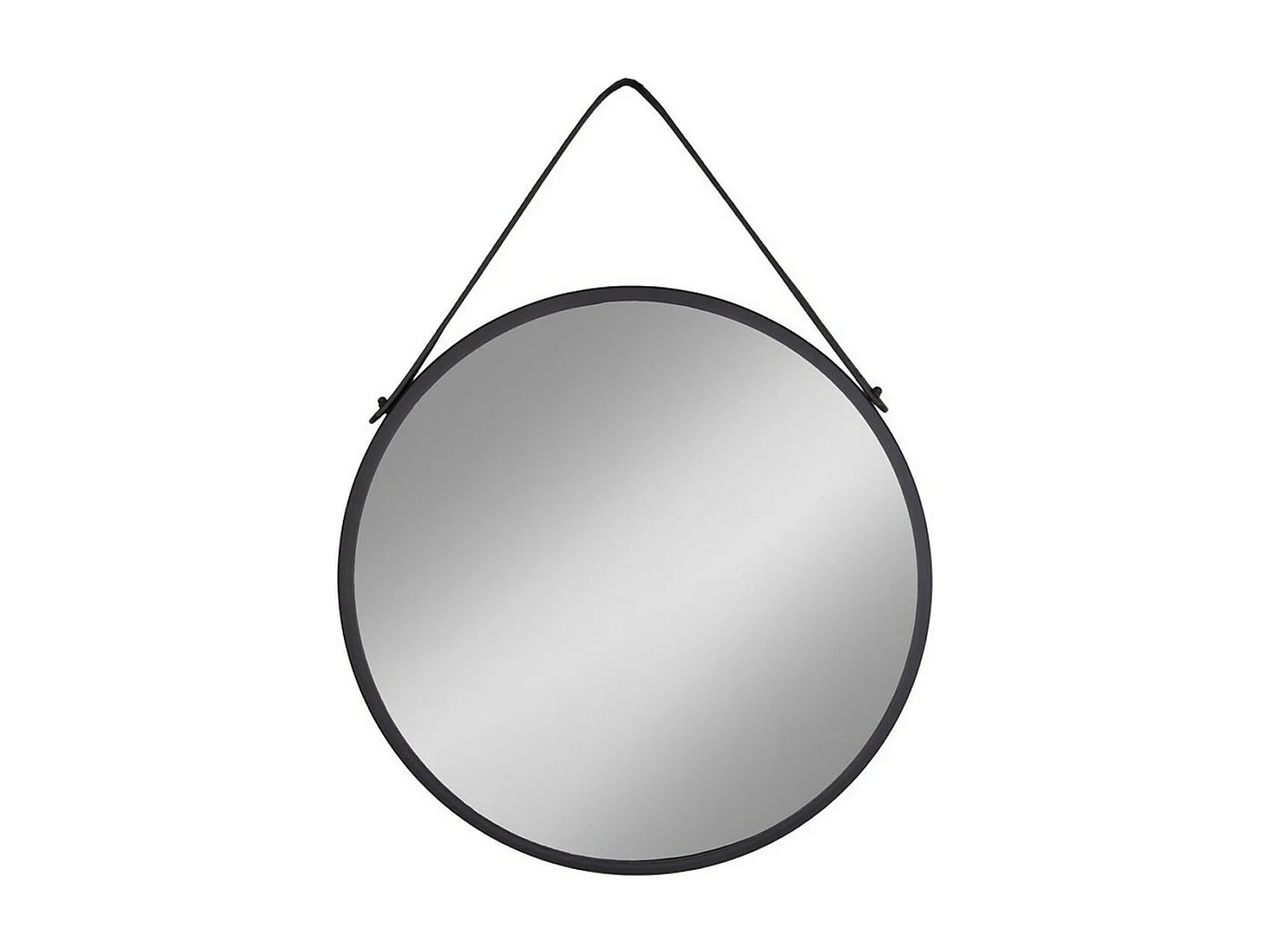 Lustro w Ramie Trapani, Srebrny, 2x60x60 cm, Seven Design