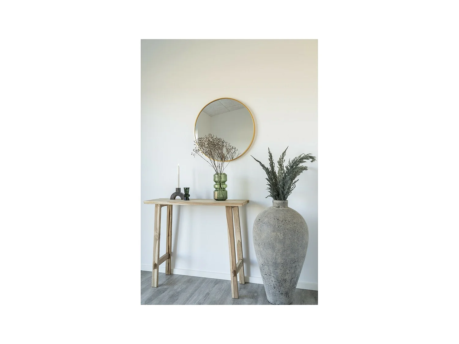 Miroir avec Cadre Madrid, Argent, 3x60x60 cm, EPIKASA