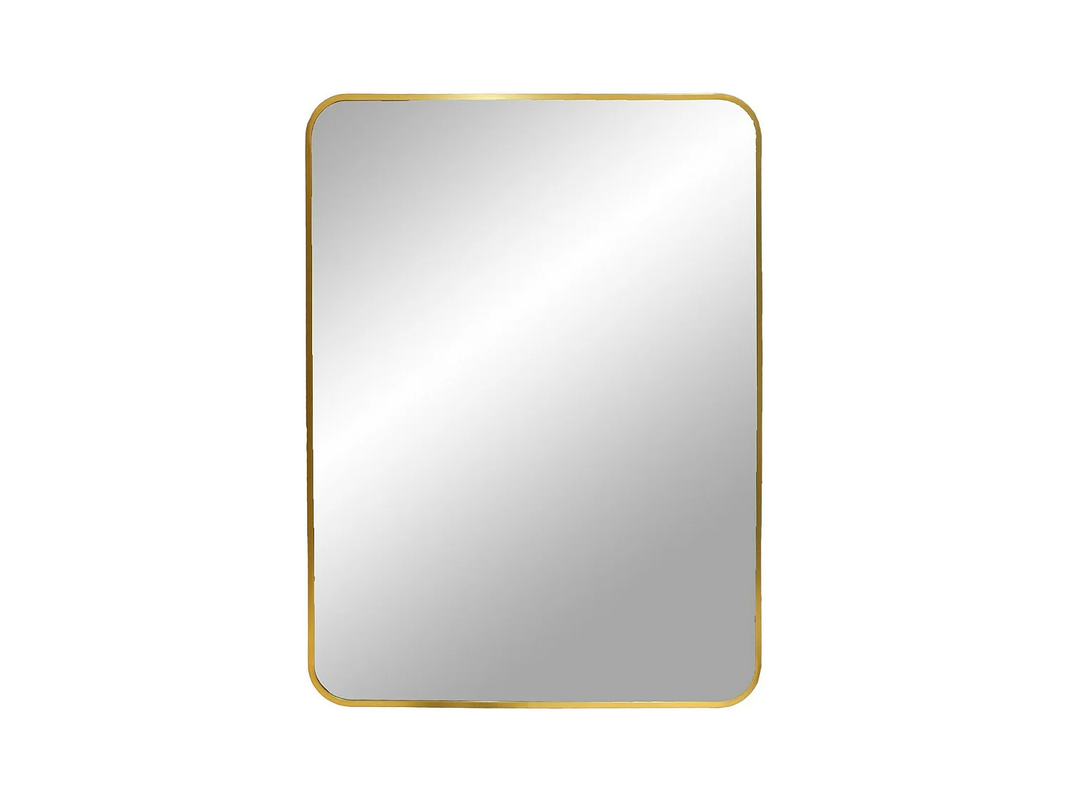 Miroir avec Cadre Madrid, Argent, 3x50x70 cm, EPIKASA