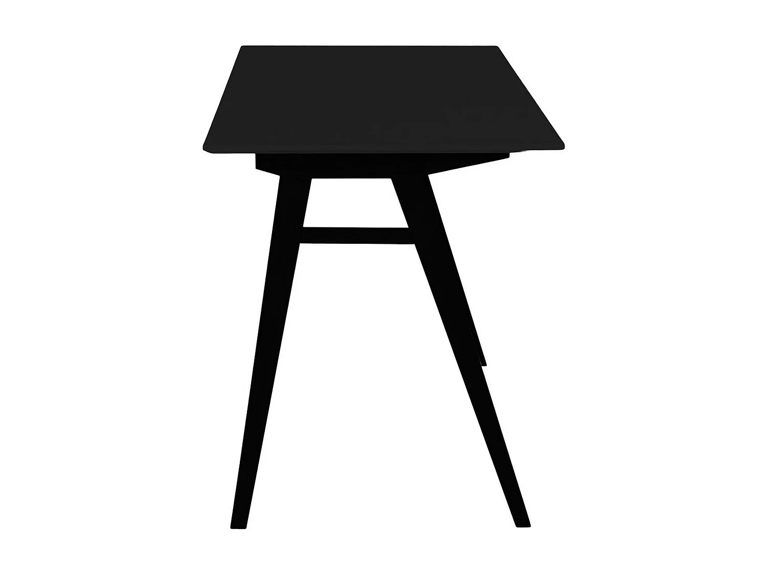 Bureau Moderne Vojens, Noir, 60x120x75 cm, EPIKASA