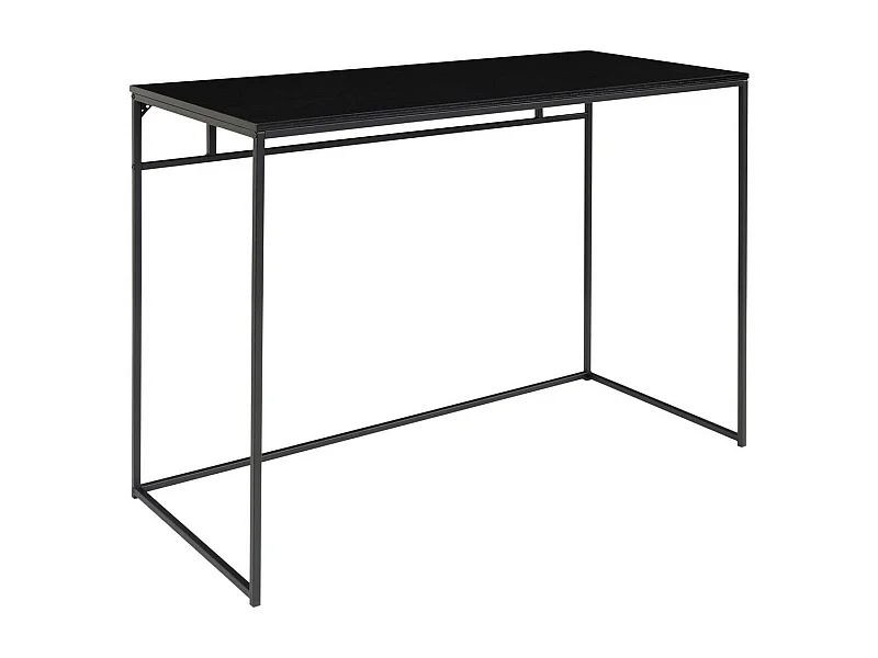 Bureau Moderne Vita, Noir, 45x100x75 cm, EPIKASA