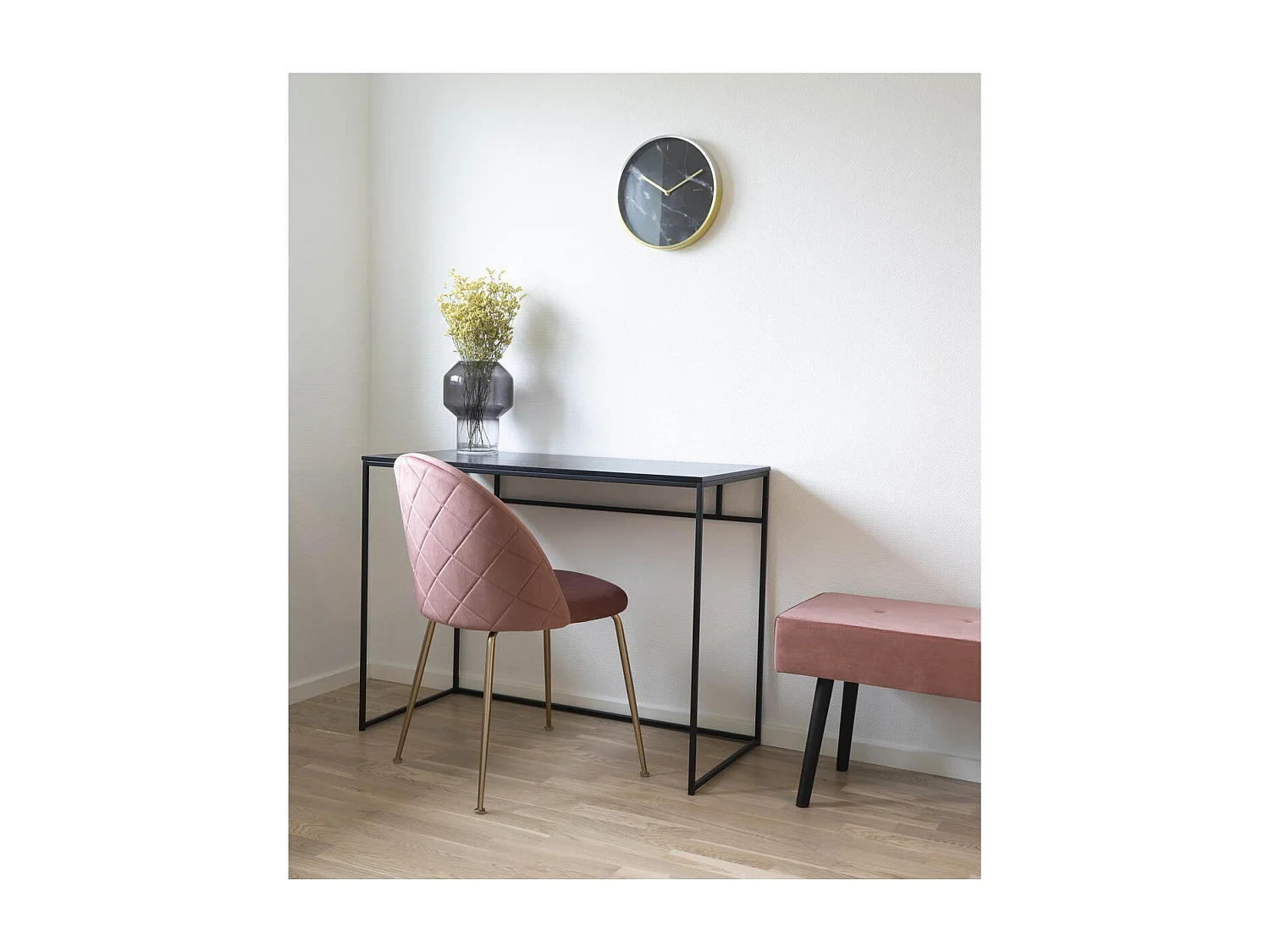 Bureau Vita, Zwart, 45x100x75 cm, EPIKASA