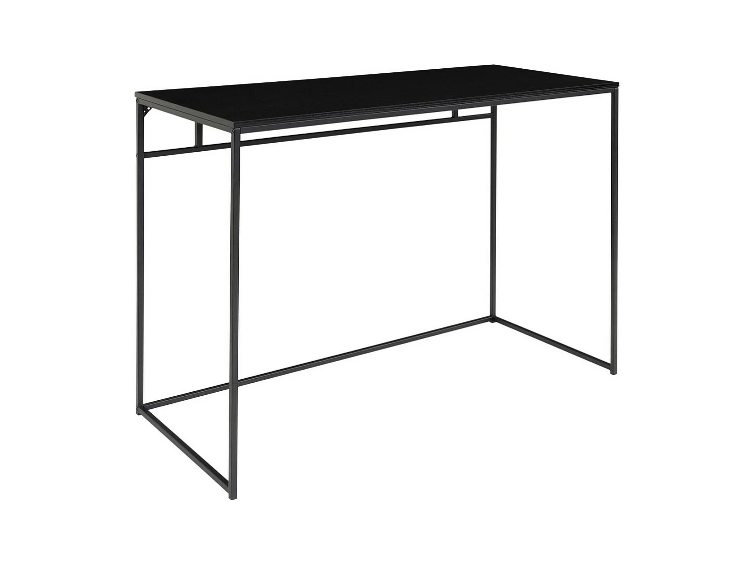 Bureau Moderne Vita, Noir, 45x100x75 cm, EPIKASA