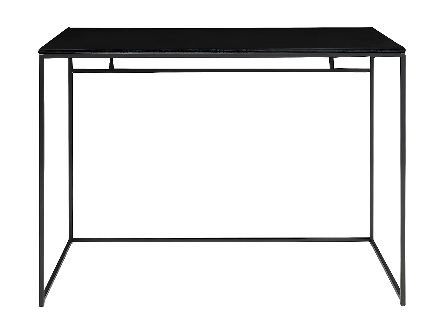 Bureau Moderne Vita, Noir, 45x100x75 cm, Seven Design