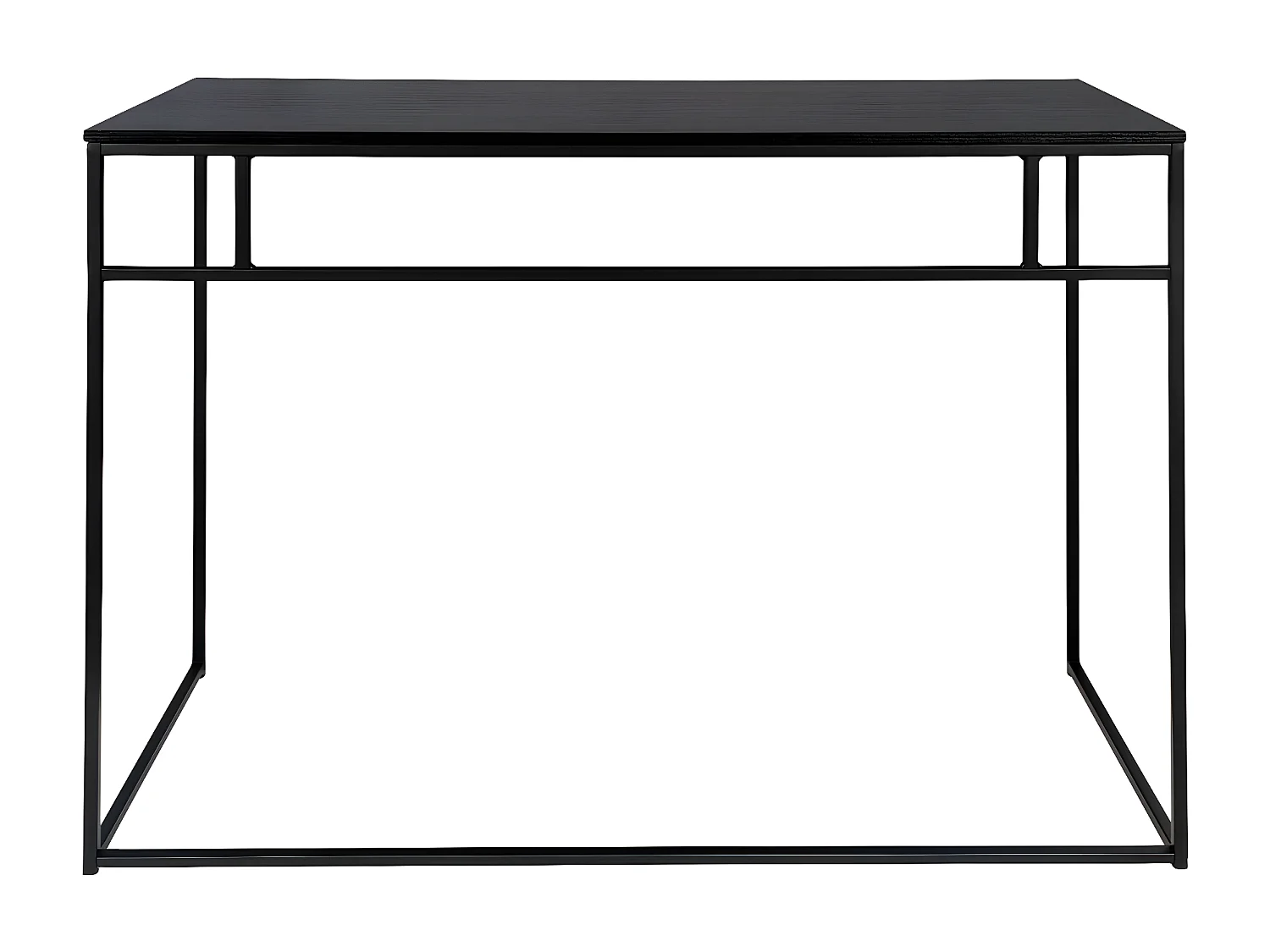 Bureau Moderne Vita, Noir, 45x100x75 cm, Seven Design
