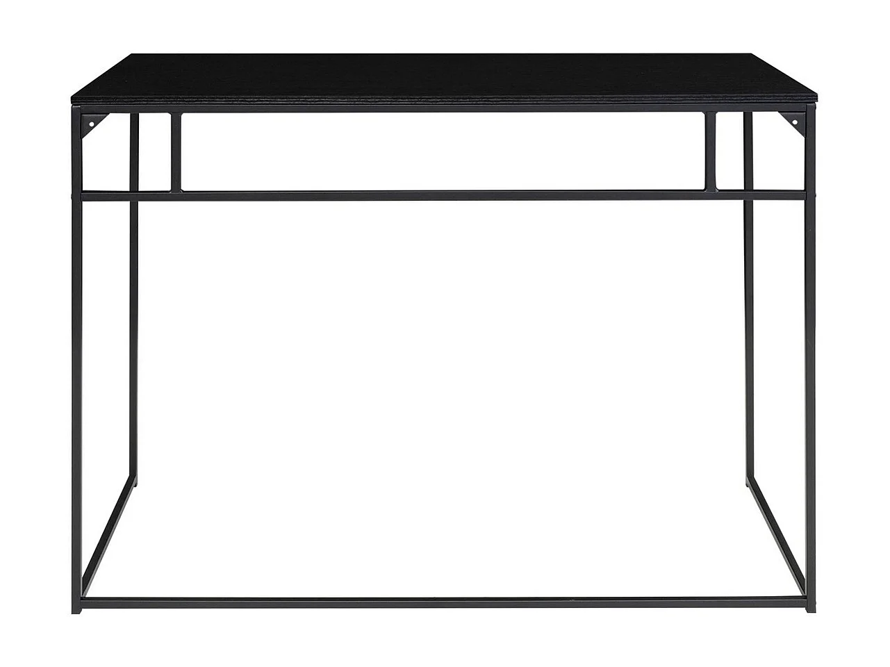 Secretária Vita, Preto, 45x100x75 cm, EPIKASA