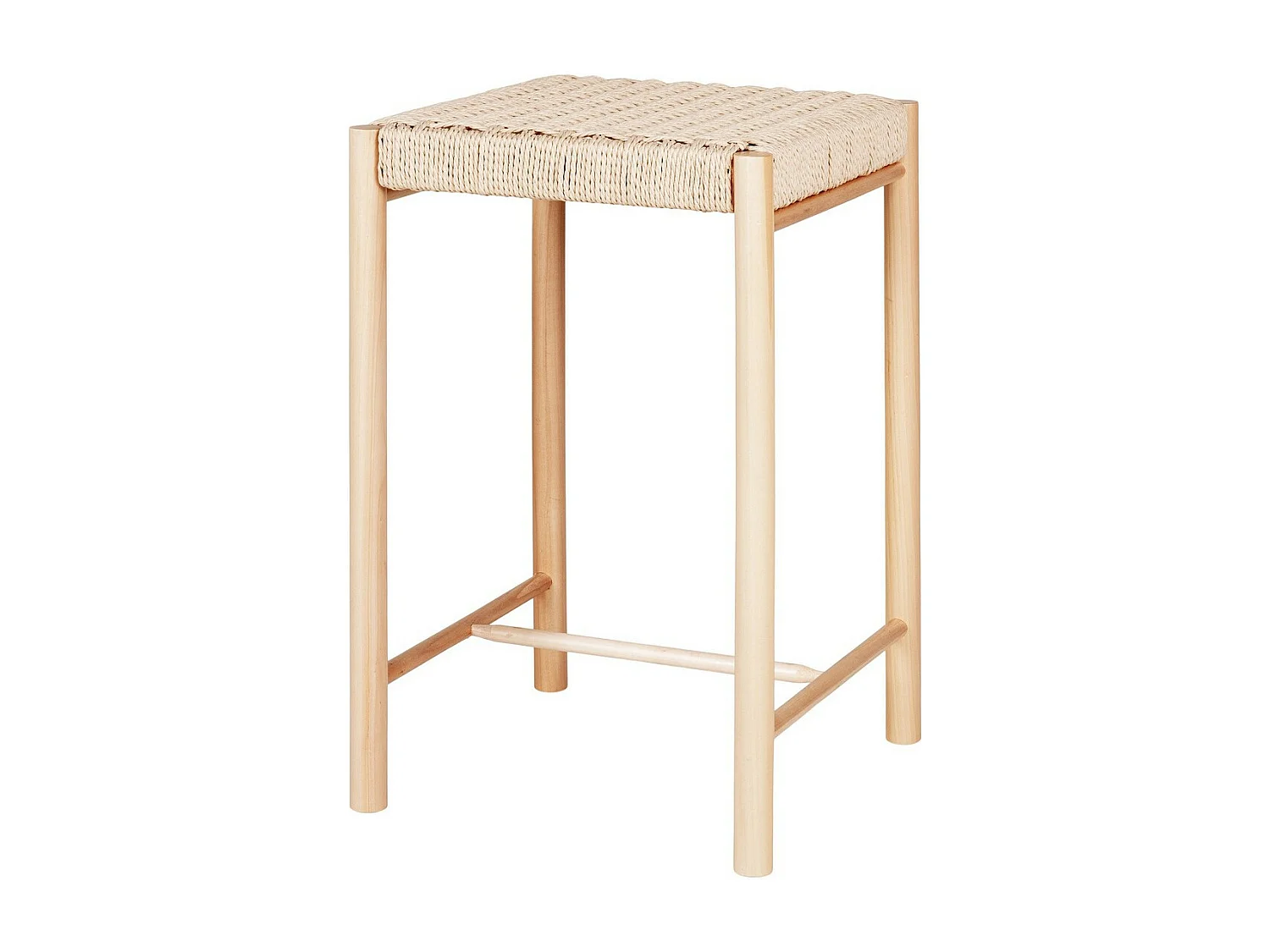 Lage Kruk Abano, Bruin, 42x42x66,5 cm, EPIKASA