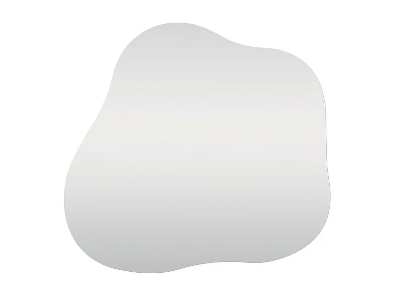 Specchio senza Cornice Palermo, Argento, 0,5x50x55 cm, Epikasa