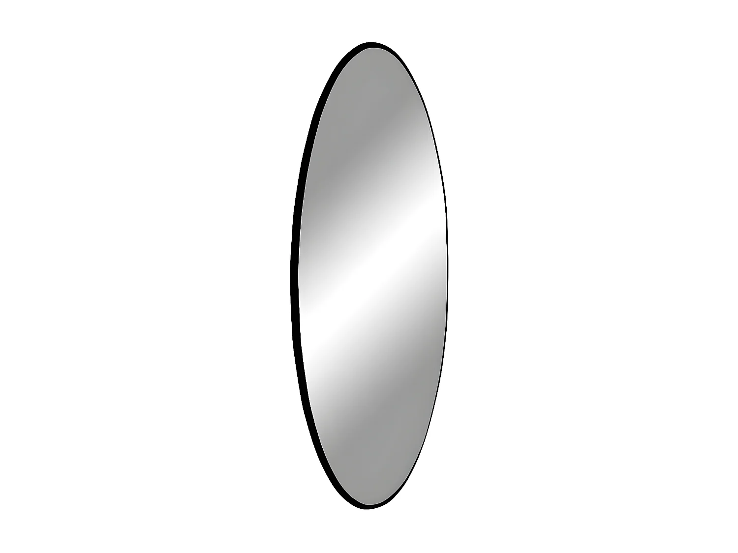 Ingelijste Spiegel Jersey, Zilver, 60x60x0,5 cm, EPIKASA