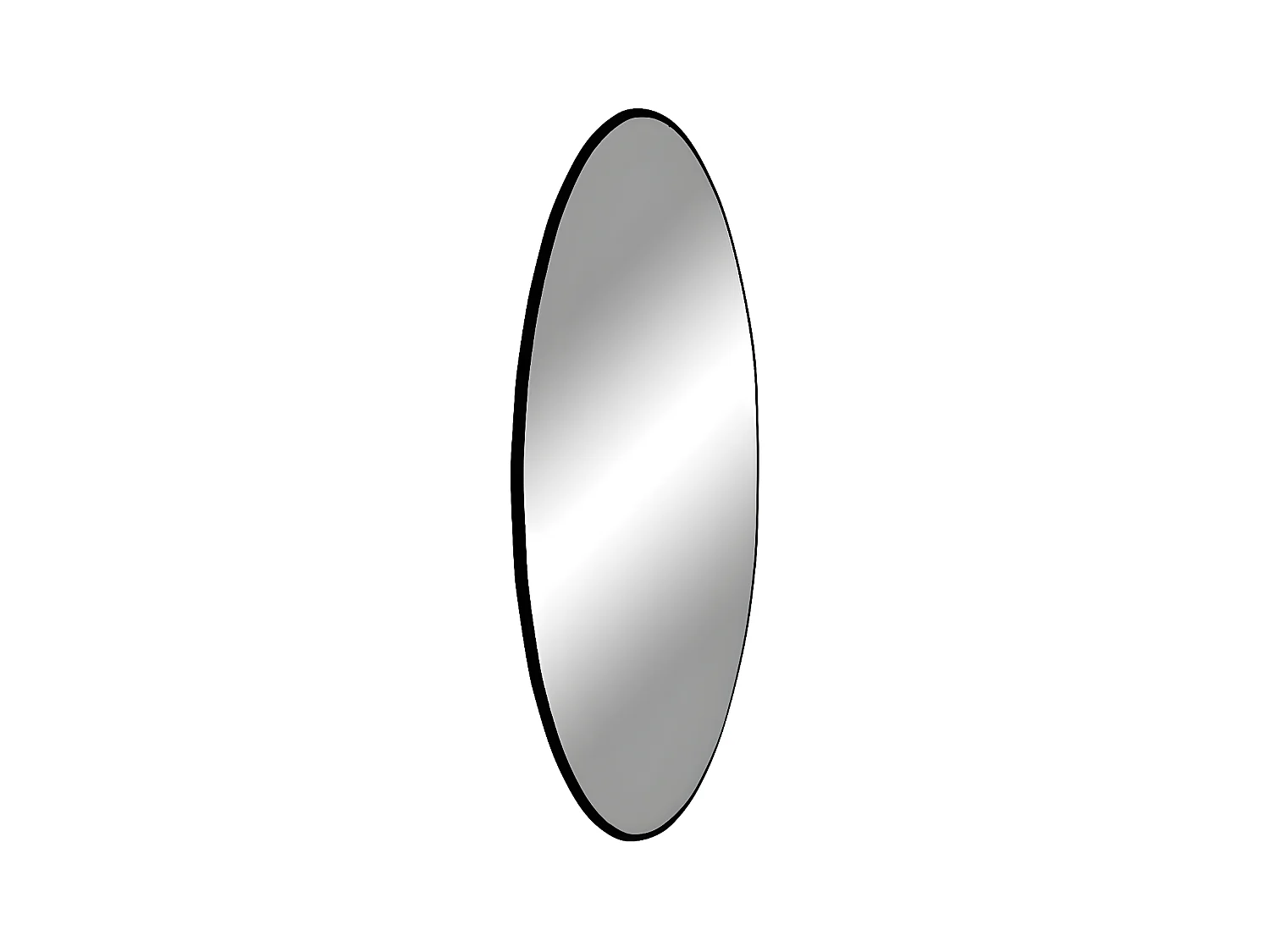 Ingelijste Spiegel Jersey, Zilver, 60x60x0,5 cm, EPIKASA