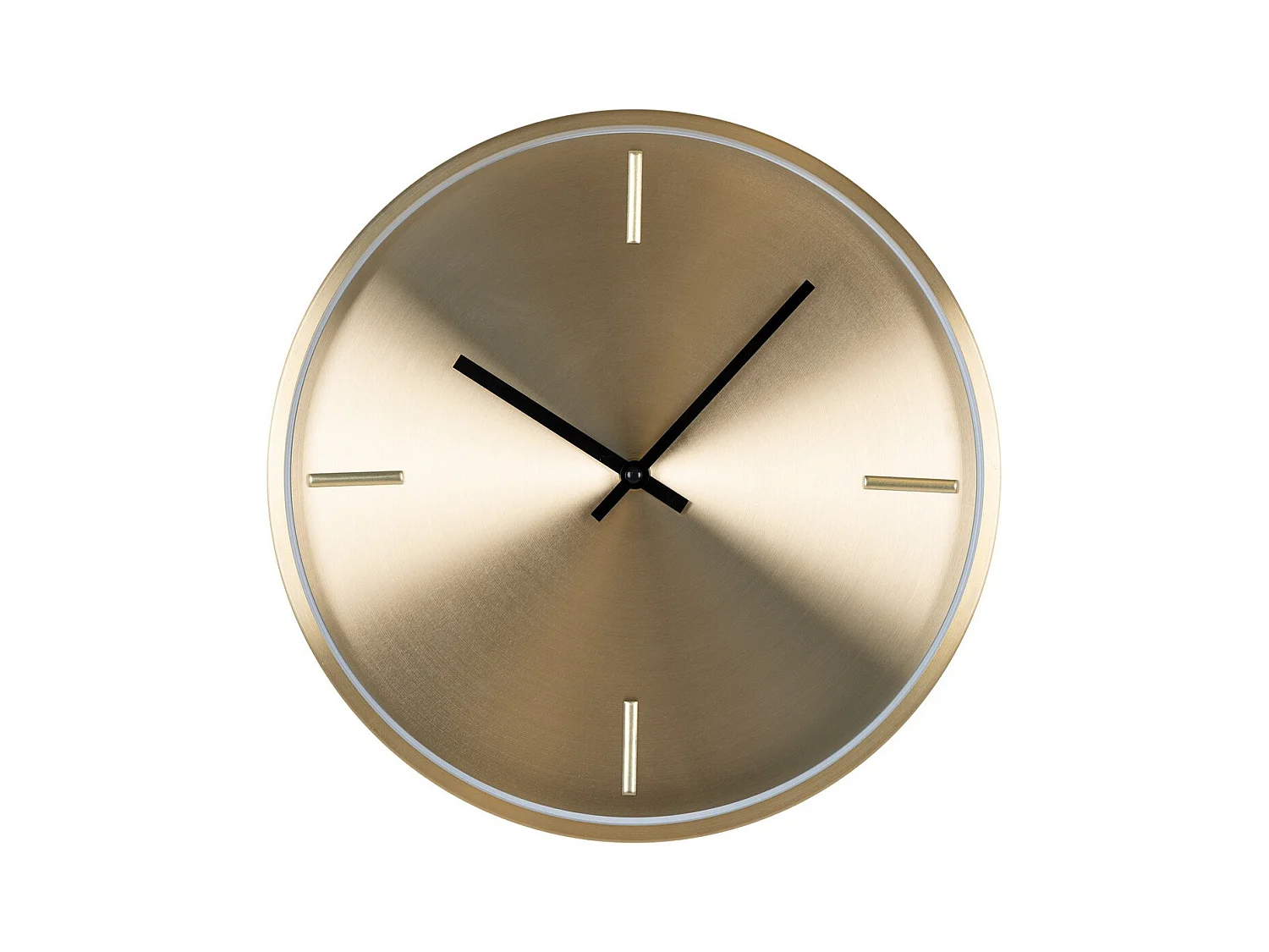 Horloge Murale Istanbul, Or, 4x30x30 cm, EPIKASA