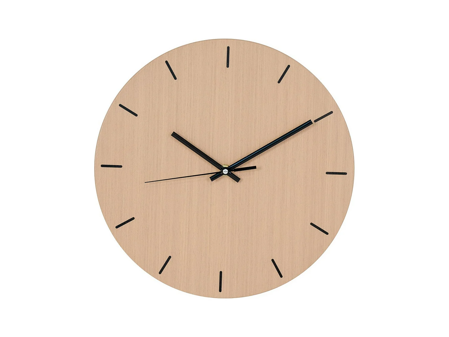 Horloge Murale Asti, Marron, 3x30x30 cm, EPIKASA