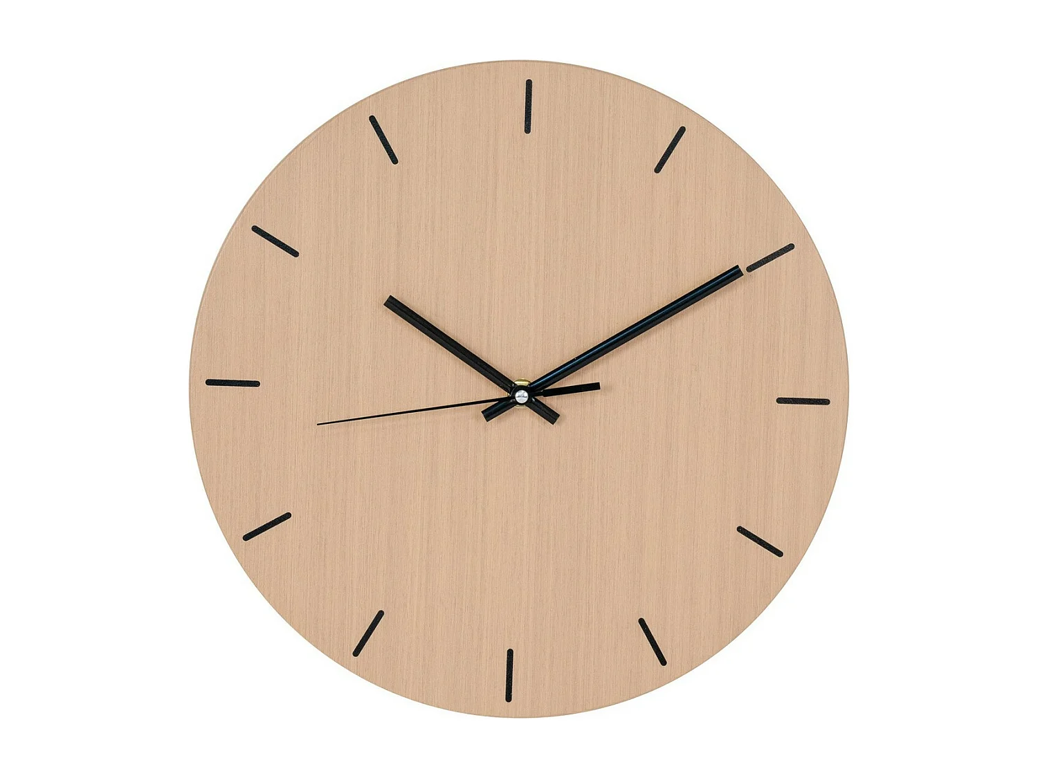 Horloge Murale Asti, Marron, 3x30x30 cm, EPIKASA