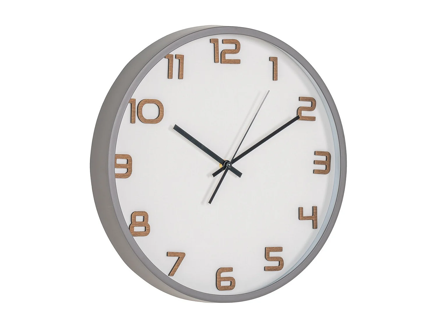 Horloge Murale Greenwich, Gris, 4,5x35x35 cm, Seven Design