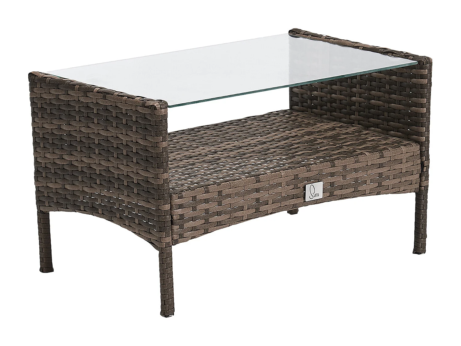 Ensemble de meubles de jardin en poly rotin