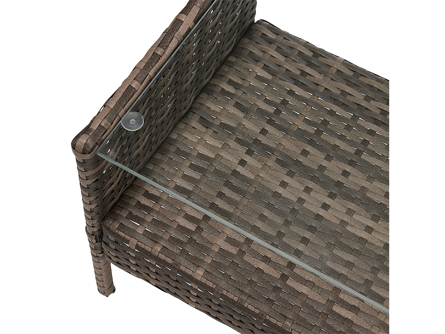 Ensemble de meubles de jardin en poly rotin