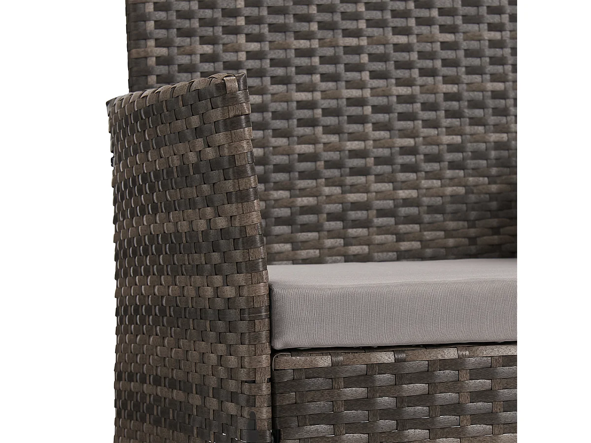 Ensemble de meubles de jardin en poly rotin