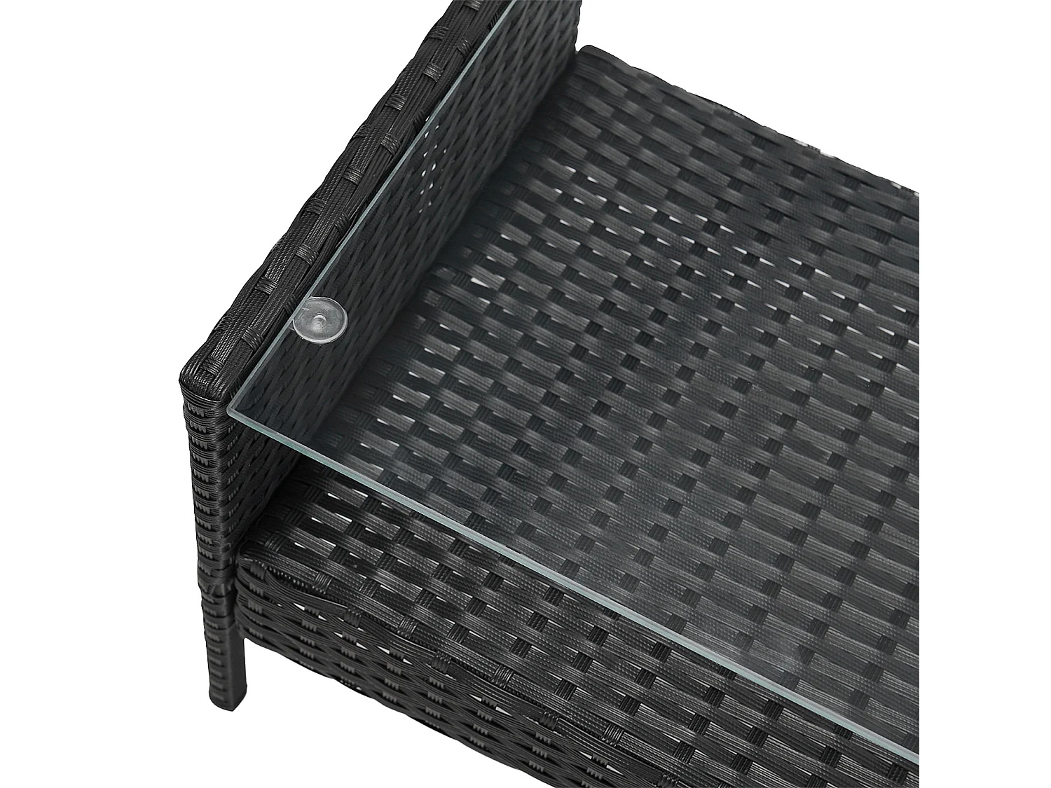 Ensemble de meubles de jardin en poly rotin