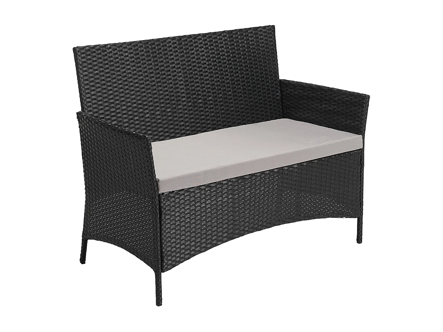 Ensemble de meubles de jardin en poly rotin