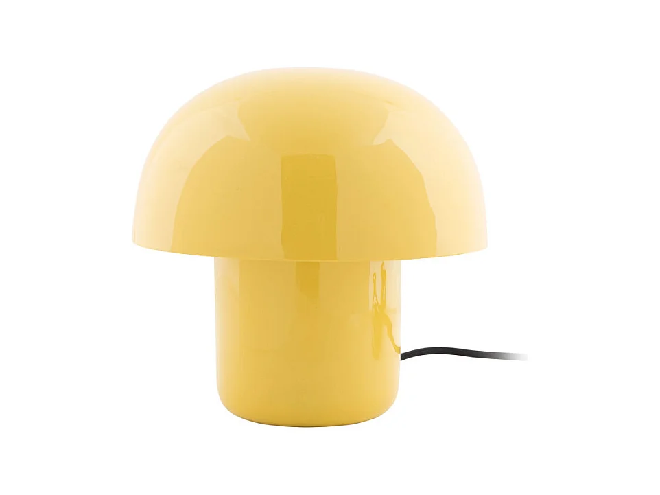 Fat Mushroom Mini - Lampe à poser champignon en métal - Jaune