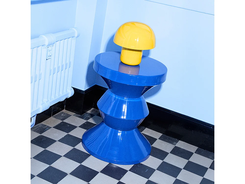 Fat Mushroom Mini - Lampe à poser champignon en métal - Jaune