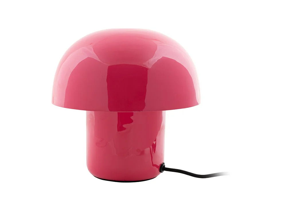 Fat Mushroom Mini - Lampe à poser champignon en métal - Rose