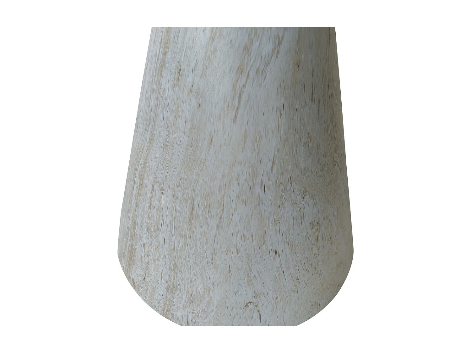 Danli - Tabouret effet travertin H45cm - Beige