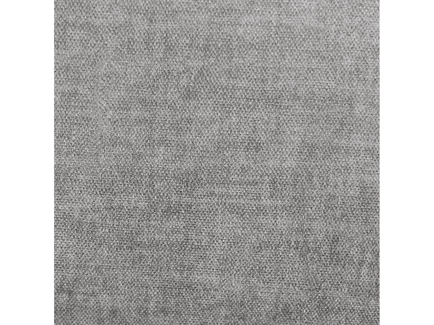 Modul Chaiselongue Stoff grau mit Armlehne rechts Dekokissen Skandi Hellnar