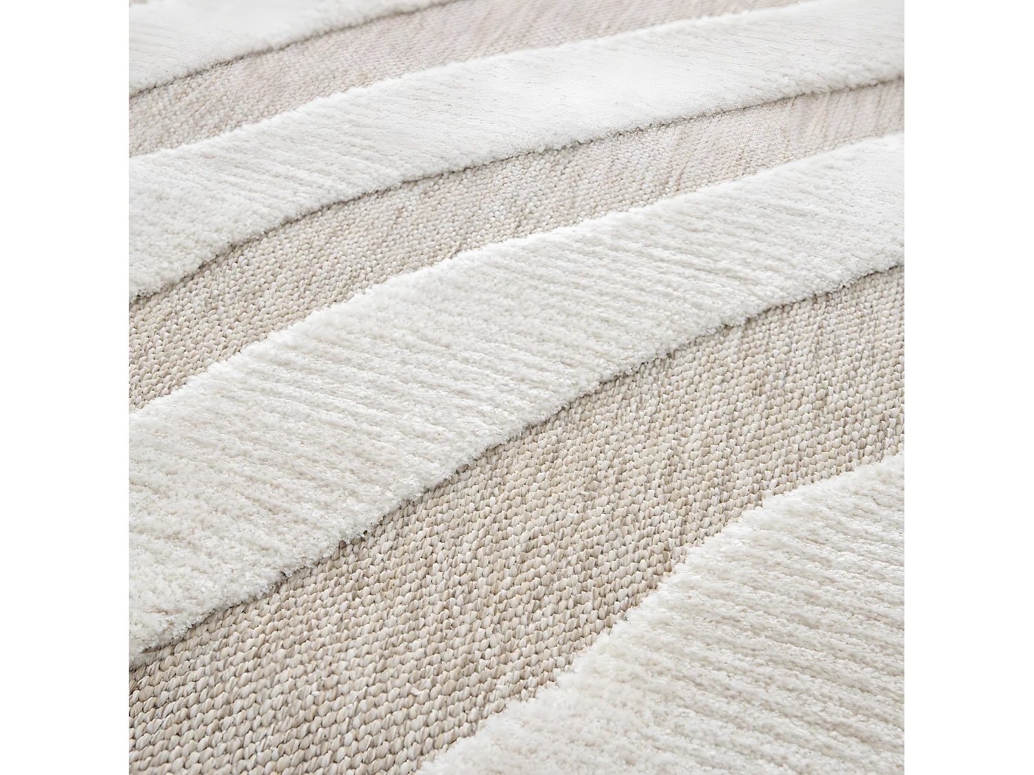 Wadi - Tapis ethnique -  Beige - 160x230cm